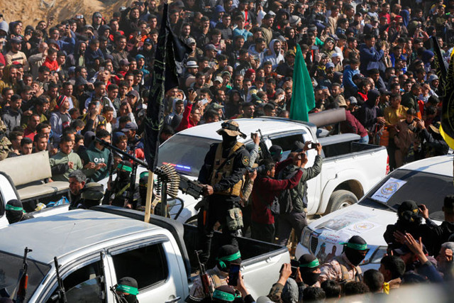 Rehine takasında Hamas'ın gösterisi İsrail'i çılgına çevirdi - Resim: 4