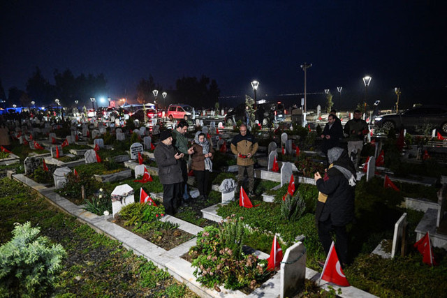 Kapramanmaraş merkezli büyük depremlerin 2. yıl dönümünde kayıplar anıldı - Resim: 0