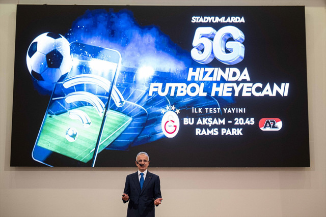 Bakan Uraloğlu duyurdu: Galatasaray-AZ Alkmaar maçında 5G kullanılacak - Resim: 1