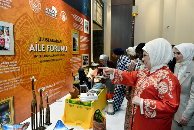 Emine Erdoğan "Uluslararası Aile Forumu"nun kapanış programına katıldı - Resim: 0