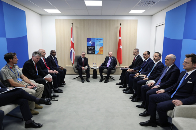 Cumhurbaşkanı Erdoğan'dan Lahey'de ikili temaslar! Macron, Merz, Starmer... - Resim: 2
