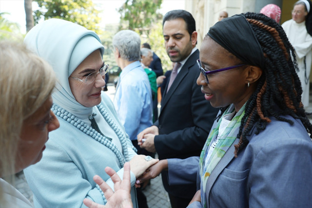 Emine Erdoğan, Vatikan'da "Dünya 5'ten büyüktür" mesajı verdi - Resim: 2