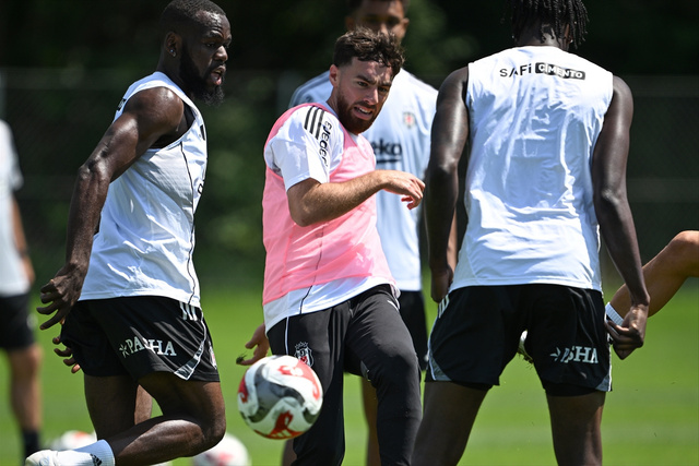 Orkun Kökçü, Beşiktaş formasıyla ilk idmanına çıktı - Resim: 1