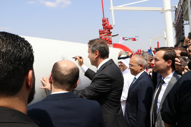 Türkiye'den Suriye'ye ilk doğal gaz akışı başladı - Resim: 0