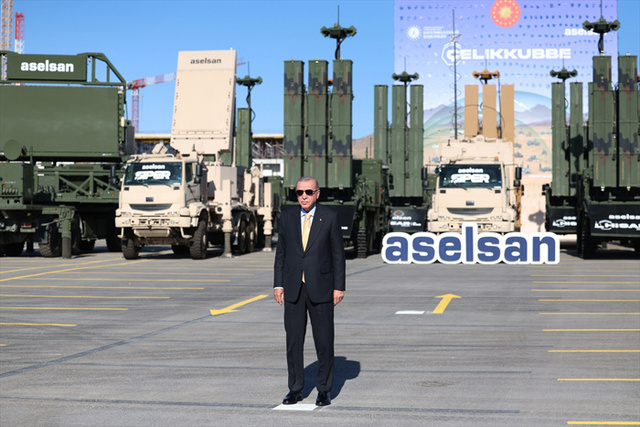 Erdoğan'ın tanıttığı Çelik Kubbe hava savunma sistemi dünya basınında yankı uyandırdı - Resim: 1