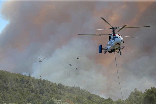 Bursa'da yangın çıktı! Dumanlar gökyüzünü kapladı - Resim: 0