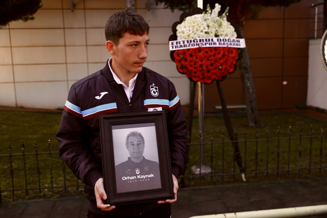 Hayatını kaybeden Orhan Kaynak için Trabzon'da tören düzenlendi - Resim: 1