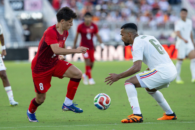 A Milli Futbol takımı Venezuela'yı 2-1 mağlup etti - Resim: 0