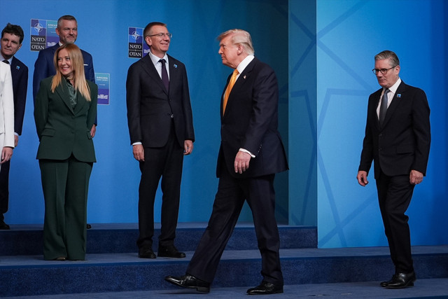 Araları bozulmuştu! Meloni Trump'ı görünce başını çevirdi: O anlar gündem oldu - Resim: 0
