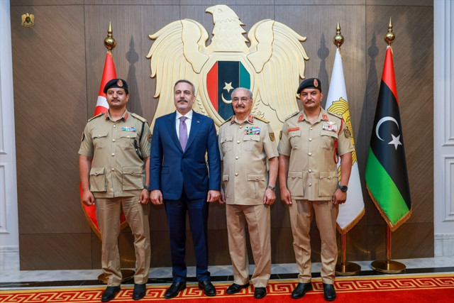 Dışişleri Bakanı Hakan Fidan'dan Libya'da kritik görüşme - Resim: 0