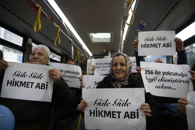 İETT'nin fenomen şoförü emekli olunca böyle uğurlandı - Resim: 3