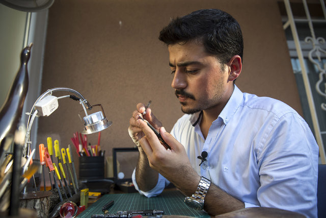 Kurşun kalemden sanat yaptı - Resim: 1