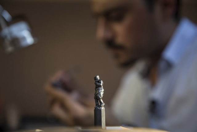 Kurşun kalemden sanat yaptı - Resim: 3