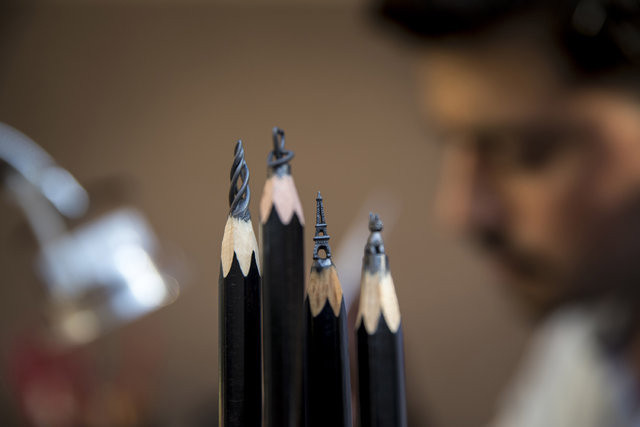 Kurşun kalemden sanat yaptı - Resim: 4