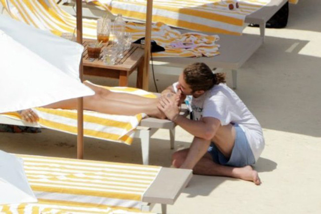 Dünyaca ünlü şarkıcının bu görüntüsü olay oldu - Resim: 1