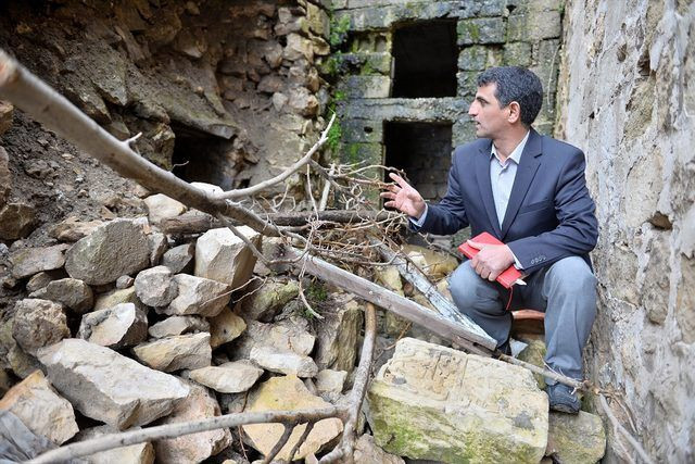 Mardin'de yağan yağmur duvarı yıkınca ortaya çıktı Tam 600 yıllık - Resim: 4