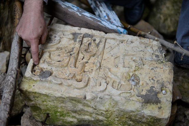 Mardin'de yağan yağmur duvarı yıkınca ortaya çıktı Tam 600 yıllık - Resim: 2