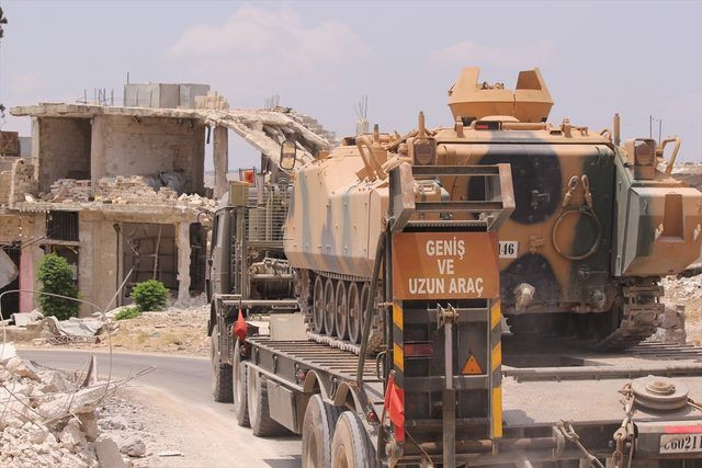 TSK'dan hamle! İdlib bölgesine ağır sevkiyat - Resim: 4