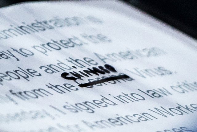 Trump'ın virüs notlarında dikkat çeken Çin detayı - Resim: 1