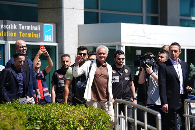 Teknik direktör Jose Mourinho, Fenerbahçe için İstanbul'a geldi - Resim: 2