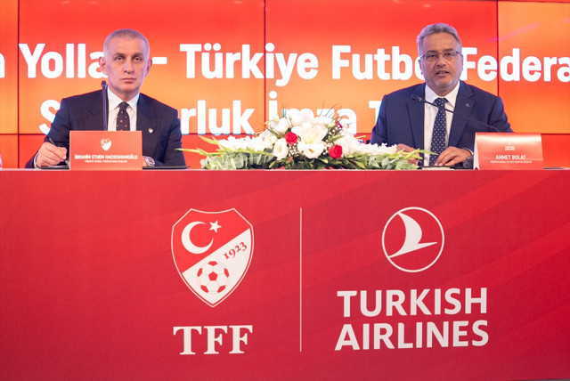 THY ile TFF arasında sponsorluk anlaşması imzalandı - Resim: 0