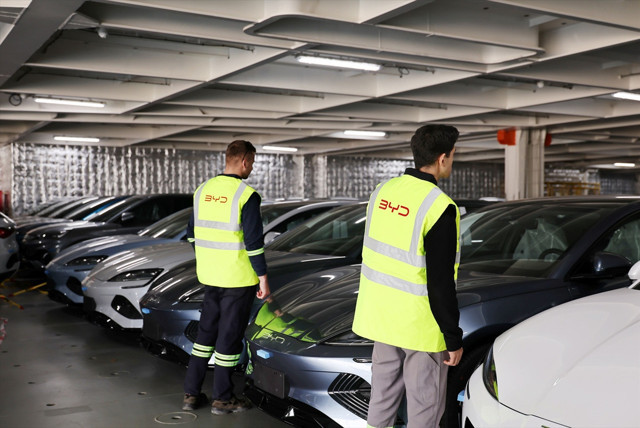 BYD'nin araç gemisi, 7 bin araçla Türkiye'ye geldi - Resim: 0