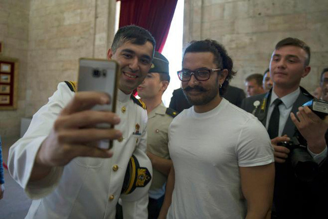 Aamir Khan'dan Anıtkabir ziyareti "Ondan öğrenecek çok şeyimiz var" - Resim: 4