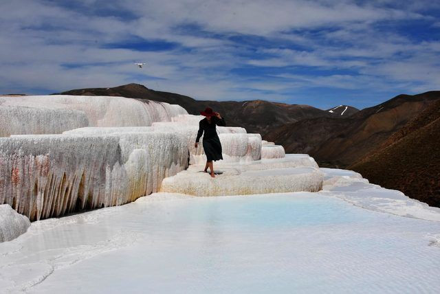Görenler Pamukkale sanıyor gizli kalmış doğa harikaları görenleri şaşırtıyor - Resim: 2