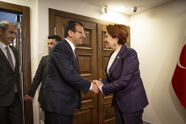 Akşener'i ziyaret eden Ekrem İmamoğlu: Asla burada kalmayacak - Resim: 0