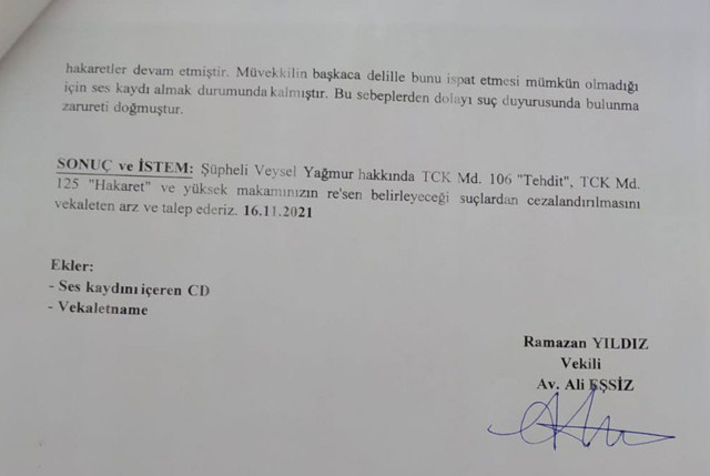 AK Parti Bismil İlçe Başkanı Ramazan Yıldız hakkında suç duyurusu küfürler şoke etti - Resim: 1