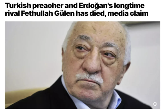 Terörist Fetullah Gülen'in ölümü dünya basınında! Bild ve Reuters'tan tepki çeken manşet - Resim: 1