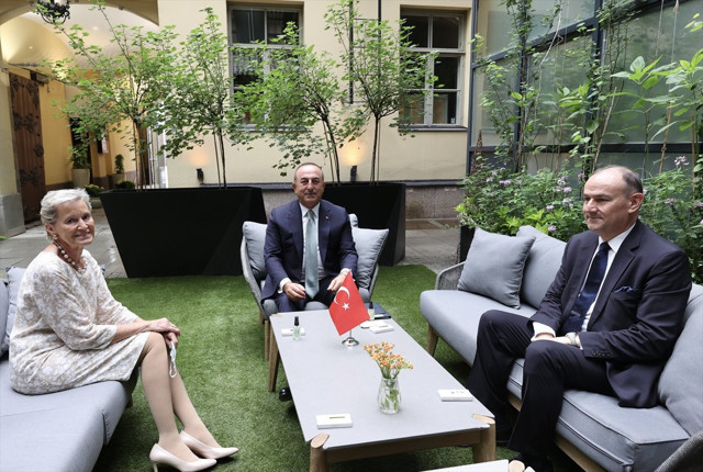 Bakan Mevlüt Çavuşoğlu Finlandiya mevkidaşı ile görüştü - Resim: 0