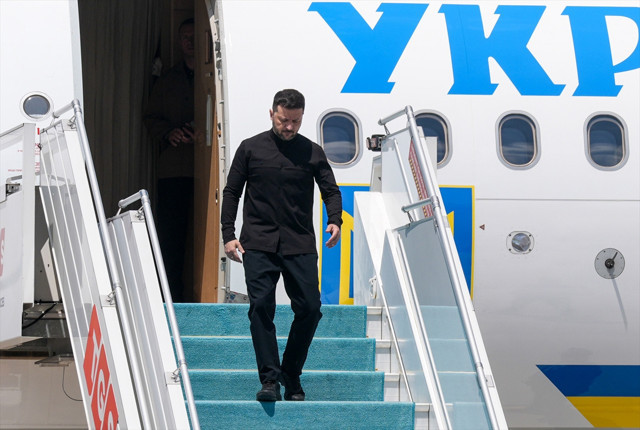 Ukrayna lideri Zelenskiy Ankara'ya inince söyledi! Üst düzey ABD'liler gelecek - Resim: 0