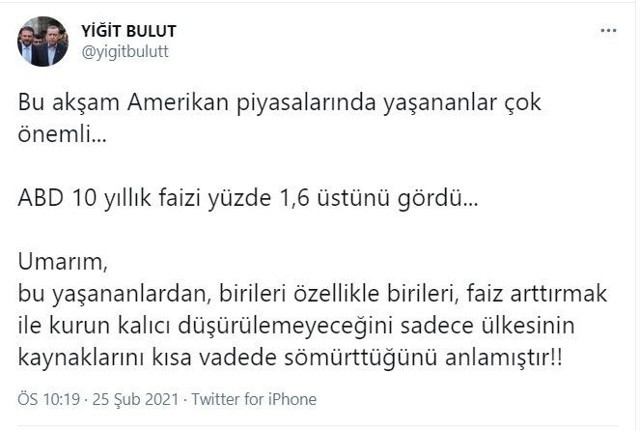 Dolar arttı Yiğit Bulut'tan Merkez Bankası'na faiz tepkisi geldi! Paranın değeri korunamıyor - Resim: 0