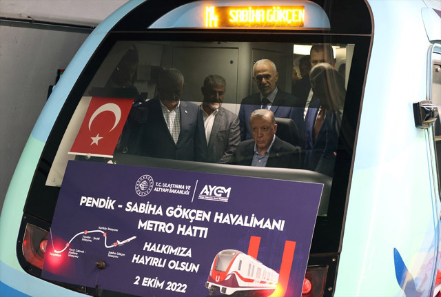 Pendik- Sabiha Gökçen Metrosu açılışında Erdoğan'dan Ekrem İmamoğlu eleştirisi! Felaket oluyor o tatilde - Resim: 3