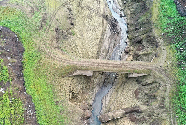 Kocaeli'de Yuvacık Barajı'nın doluluk oranı yüzde 18 oldu - Resim: 1