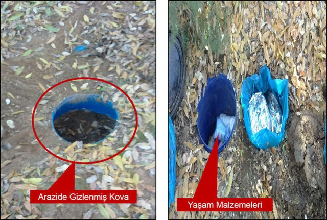 Lice'de 5 PKK sığınağı ele geçirildi - Resim: 4