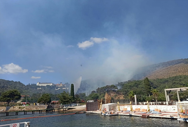 Heybeliada'da yangın çıktı! Herkesin en büyük korkusu gerçek oldu işte son durum - Resim: 1