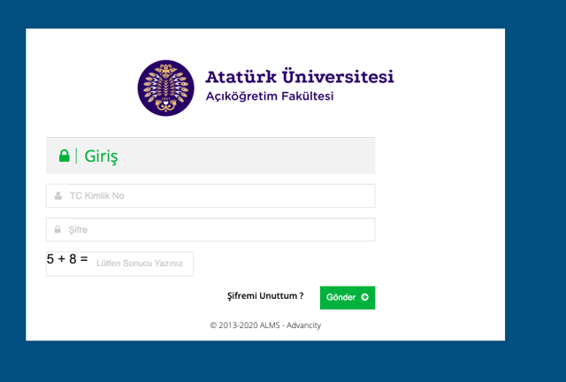 ATA AÖF sınav giriş tarihleri online 2023 bütünleme sınav takvimi - Resim: 0
