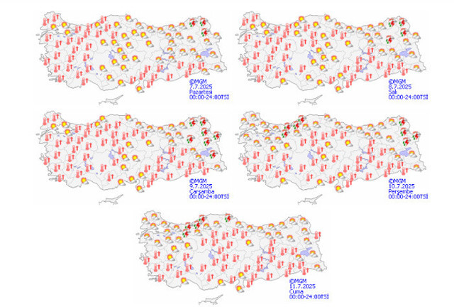 Öyle bir hava geliyor ki inanamayacaksınız! Harita alarm veriyor, dal kıpırdamayacak - Resim: 2