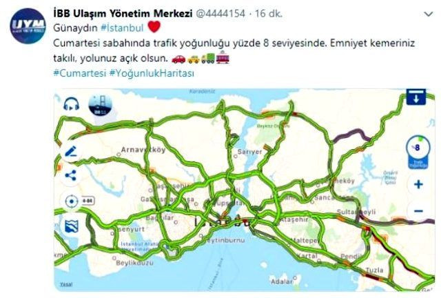 İstanbullular şehri terk etti! Trafik yoğunluğu yüzde 8'e düştü - Resim: 1