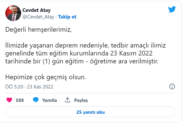 Düzce depremi nedeniyle Düzce, Sakarya Bolu ve Zonguldak'ta okullar tatil edildi - Resim: 0