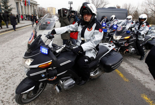 Erdoğan'ı koruyan motorcular - Resim: 1