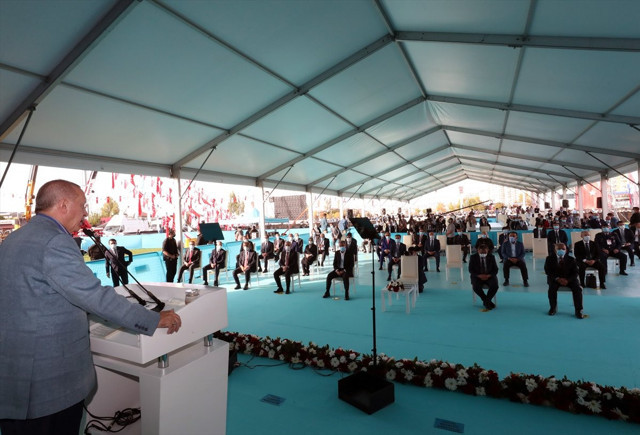 Erdoğan'dan Kayseri'de TOKİ Kentsel Dönüşüm Anahtar Teslim Töreni'nde açıklamalar - Resim: 1