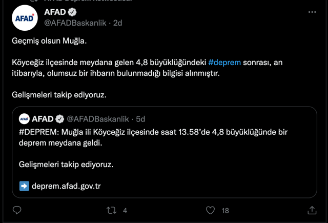 Muğla'da deprem oldu!Çevre iller de fena sallandı AFAD'dan açıklama var - Resim: 0