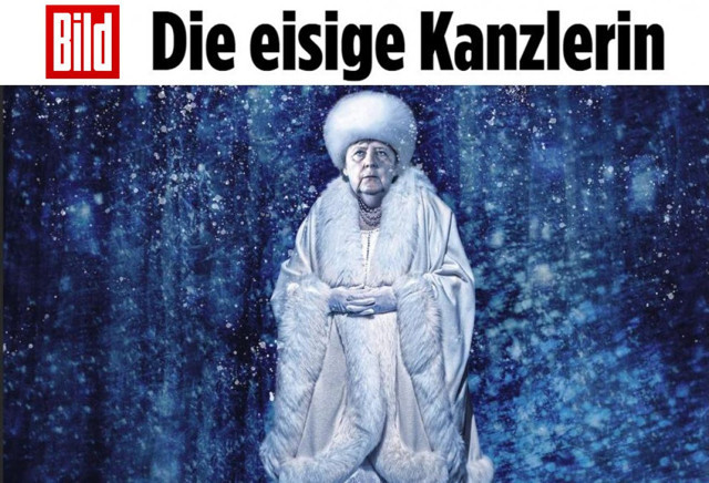 Alman basınından Angela Merkel'e olay gönderme - Resim: 0
