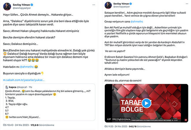 Ahmet Hakan ile Sevilay Yılman çok fena birbirine girdi! 'Gazeteci değil' deyince hakaretler havada uçuştu: Çürük - Resim: 0