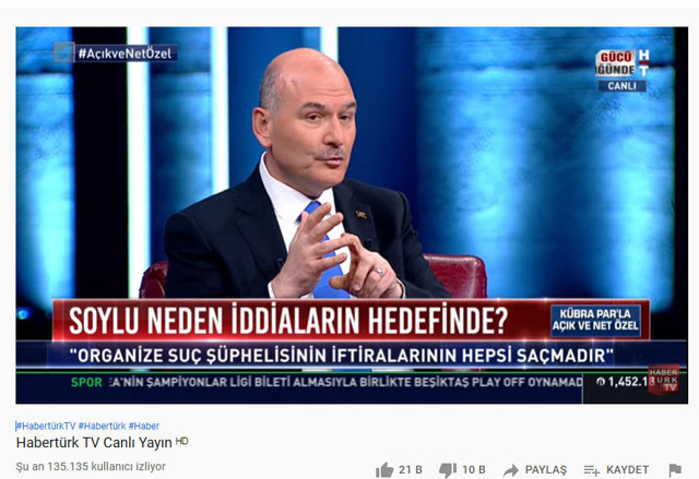 Youtube'de Süleyman Soylu rekoru! - Resim: 0
