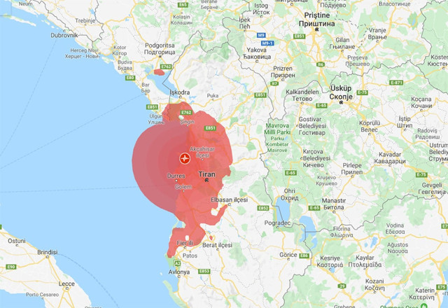 Arnavutluk nerede Arnavutluk Türkiye'ye yakın mı haritadaki yeri - Resim: 0