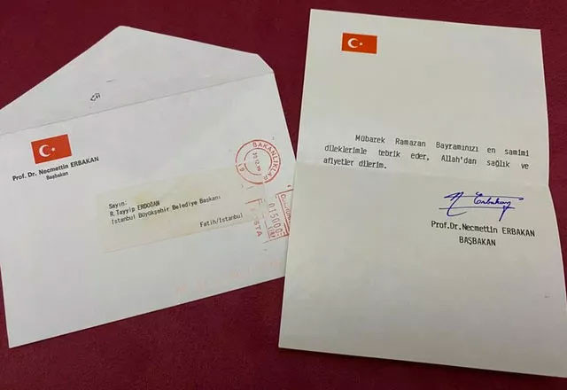 Necmettin Erbakan'ın mektubu 26 yıl sonra Erdoğan'a ulaştı - Resim: 0